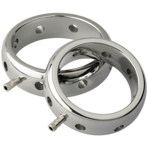 ELECTRASTIM - ANELLO PER PENE ELETTROMAGNETICO IN METALLO PRESTIGE 34 MM